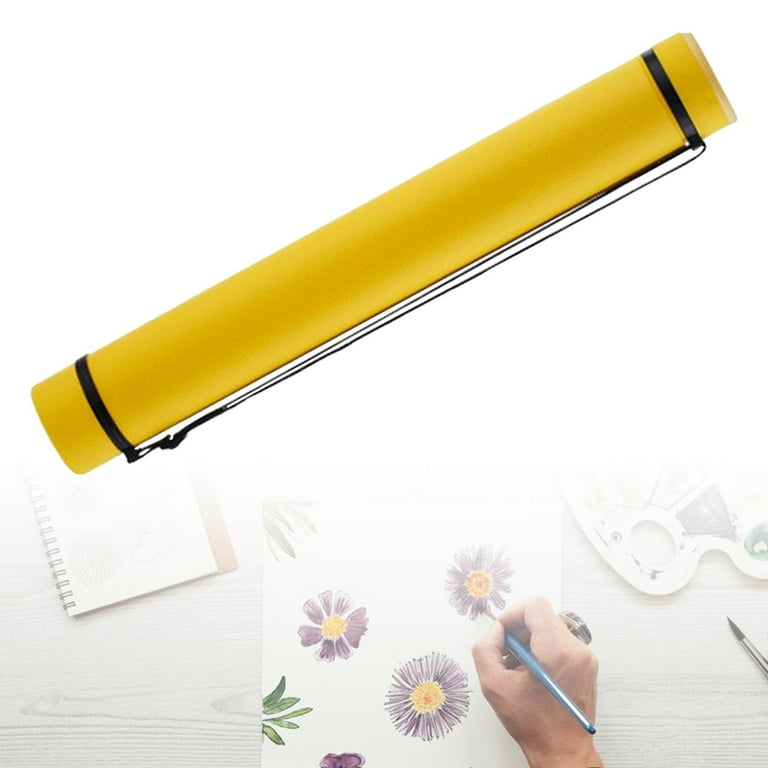 Drawings Tube Adjustable Carrying Scroll Blueprint Case Tube for