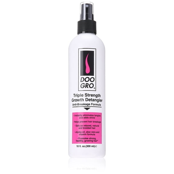 DOO GRO Triple Strength Anti Breakage Growth Detangler, 10 oz