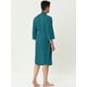 thumbnail image 4 of Albornoz tipo gofre Lars Amadeus para Hombre Verde XS, 4 of 5