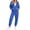Blue, variant on Szluipve 2 Piece Sets for Women 2 Piece Tracksuit Zip Up Hoodie Jacket Drawstring Jogger Pants Set Long Sleeve Casual Warm Loungewear Outfit for Daily Workout