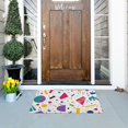 thumbnail image 5 of Yayeee Doormat for Indoor Entrance 32" x 20" Non Slippery Floor Rug, Retro Round, 5 of 8