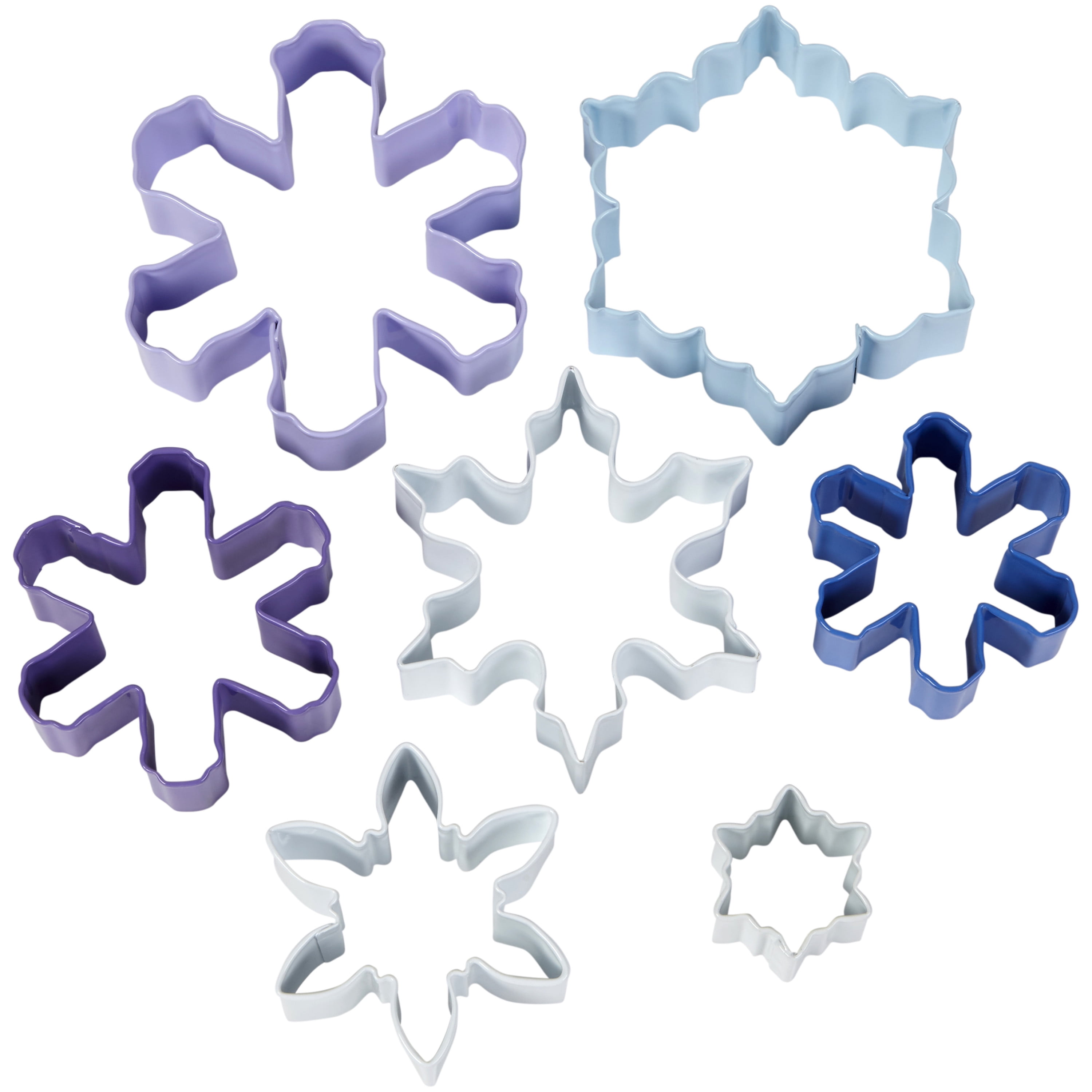 Set of 2 x SNOWFLAKE CHRISTMAS Cookie or Fondant Cutters Sugarcraft Icing Cake
