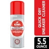 KIWI Quick Dry Sneaker Cleaner Spray, 5.5 oz (1 Aerosol Spray)