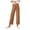 Orange, variant on Wide Leg Cropped Jeans for Women Stretch High Waisted Twill Pants Straight Leg Denim Chino Pants Comfy Dressy Capri Pants Orange, XXXL