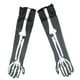 thumbnail image 5 of Guantes De Halloween Scary Skeleton Ghost Paw Guantes Cosplay Guantes Largos Accesorios Inevent AP005853-00, 5 of 6