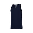 thumbnail image 6 of Wrangler Men’s Cotton Stretch Tank Top, 2XL, Navy/Light Gray Heather/Black, 6-Pack, 6 of 8