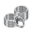 thumbnail image 1 of Unique Bargains 17mm Metal O Rings, 10 Pack 304 Stainless Steel Round Rings for Hardware Bags, 1 of 7