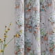 thumbnail image 1 of Cortinas MYSKY HOME Floral de 240 cm de longitud, 2 paneles, naranja/verde, 1 of 6