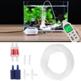 thumbnail image 1 of Aquarium Air Pump Accessories, Standard Accessory Kit For Most Aquarium Air Pumps 3-way Switching Valve With 2 Air Hoses 2 Check Valves 2 Air Stones 4 Connectors, 1 of 8