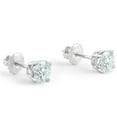 thumbnail image 2 of Pompeii 1/2 - 2 Ct TDW Diamond Screw Back Studs in 14k Gold Women's Earrings Lab Grown, 2 of 3