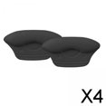 thumbnail image 1 of Runquan 3-4pack Heel Pads for Big Shoes Anti Slip Shoe Grips Soft Sponge Heel Liners 4 Pcs, 1 of 8