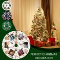 thumbnail image 3 of Personalized Christmas Tree Skirt with Photo, Custom Family Face Picture Christmas Tree Skirt for Xmas Party Winter Decorations Gift, 3 of 8