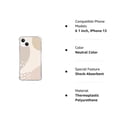 thumbnail image 7 of Neutral Color Case Compatible with iPhone 13 Mini,Aesthetic Art Design TPU Full Cover Shock-proof Case, 7 of 7