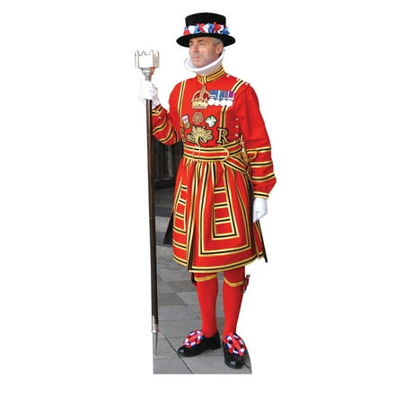 Star Cutouts Beefeater Cardboard Cutout Life Size Standup