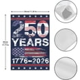 thumbnail image 2 of 250th Anniversary of the United States Flag 1776-2026 July 4th Garden Flag 12 x 18 inches, 2 of 6