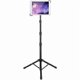 thumbnail image 1 of iPad Stand Tripod, Height Adjustable iPad Holder Stand & Floor iPad Stand with 360° Rotating iPad Stand Mount, 1 of 5