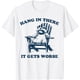 thumbnail image 1 of Camiseta divertida para meme de mapache, 1 of 2
