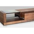 thumbnail image 3 of Modrest Mali Modern MDF Wood TV Stand for TVs up to 79" in Walnut, 3 of 3