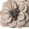 thumbnail image 3 of Stylago Purses and Handbags for Women Top Handle Satchel Leather Floral Shoulder Crossbody Bags Ladies Evening Party Tote Brown, 3 of 5