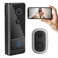 thumbnail image 2 of Smart Visual Doorbell With Wifi Hd Night Vision And Two Way Audio For Home Security Monitoring, 2 of 9