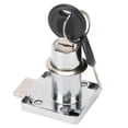 thumbnail image 3 of Household Supplies,3Pcs/Set Desk Drawer Lock Mailbox Lock Drawer Hardware Sleek Aesthetic, 3 of 7