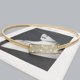 thumbnail image 4 of Cinturón fino elegante con diamantes de imitación, cinturón fino de moda, cinturón ultraelástico para mujer, cadena ajustable, elástico, 4 of 9
