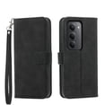 thumbnail image 1 of Funda Tipo Billetera para Xiaomi Redmi 15 4G Carcasa Abatible con Porta Tarjetas, Bolsillo para Efectivo, Soporte Ajustable, Cierre Magnético y Correa de Muñeca Negro, 1 of 6