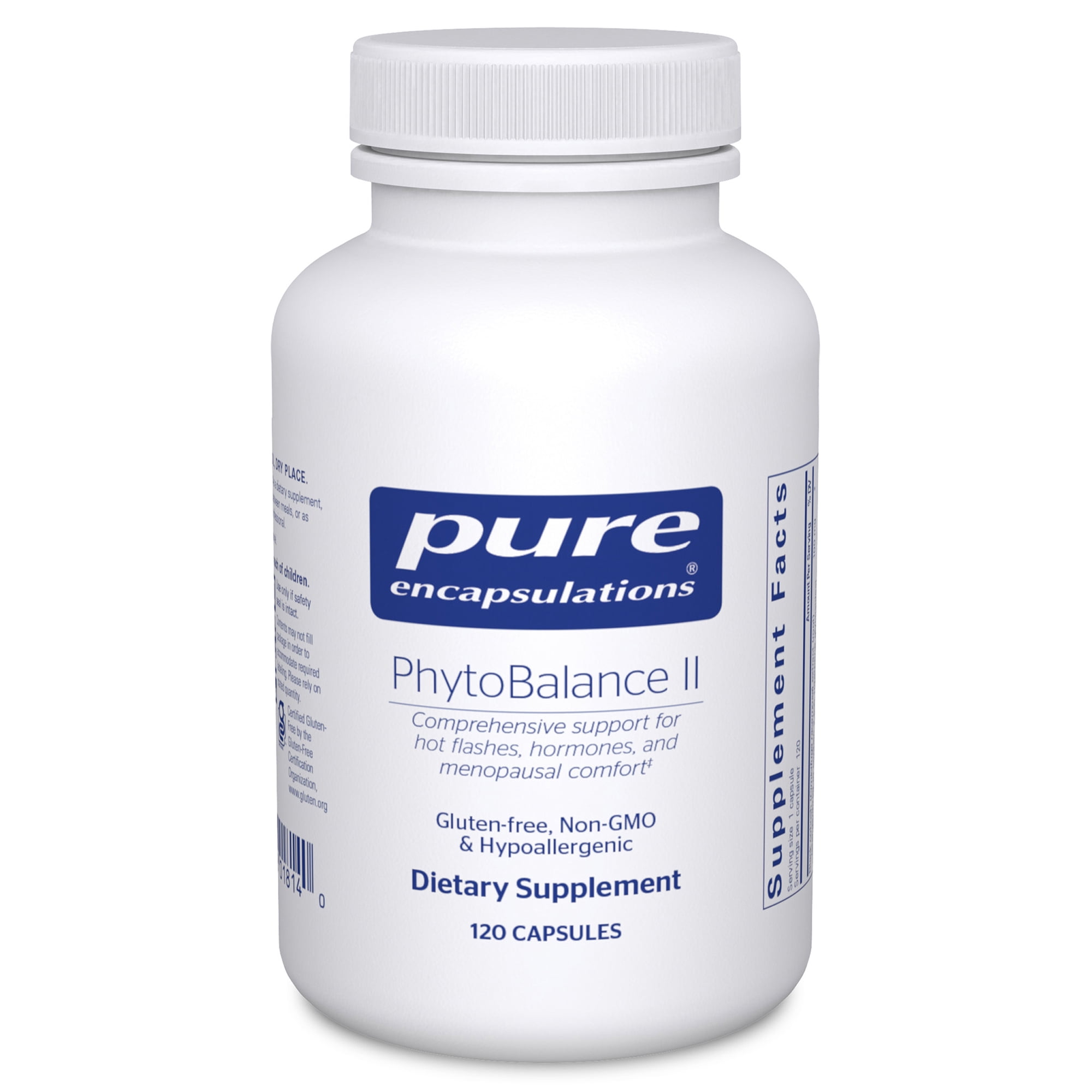 Pure Encapsulations PhytoBalance II | Supports Healthy Estrogen and Progesterone Activity & Reduces Hot Flashes* | 120 Capsules