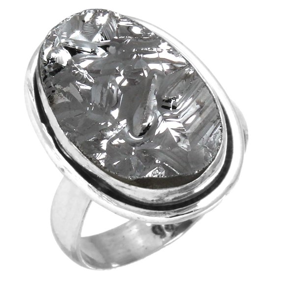 Silicon Druzy Ring 925 Sterling Silver Women Jewelry