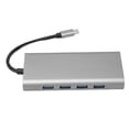 thumbnail image 4 of Concentrador USB C 11 en 1 Bling Bling Estación de acoplamiento multimedia HD VGA 5 Gbps, 4 of 12