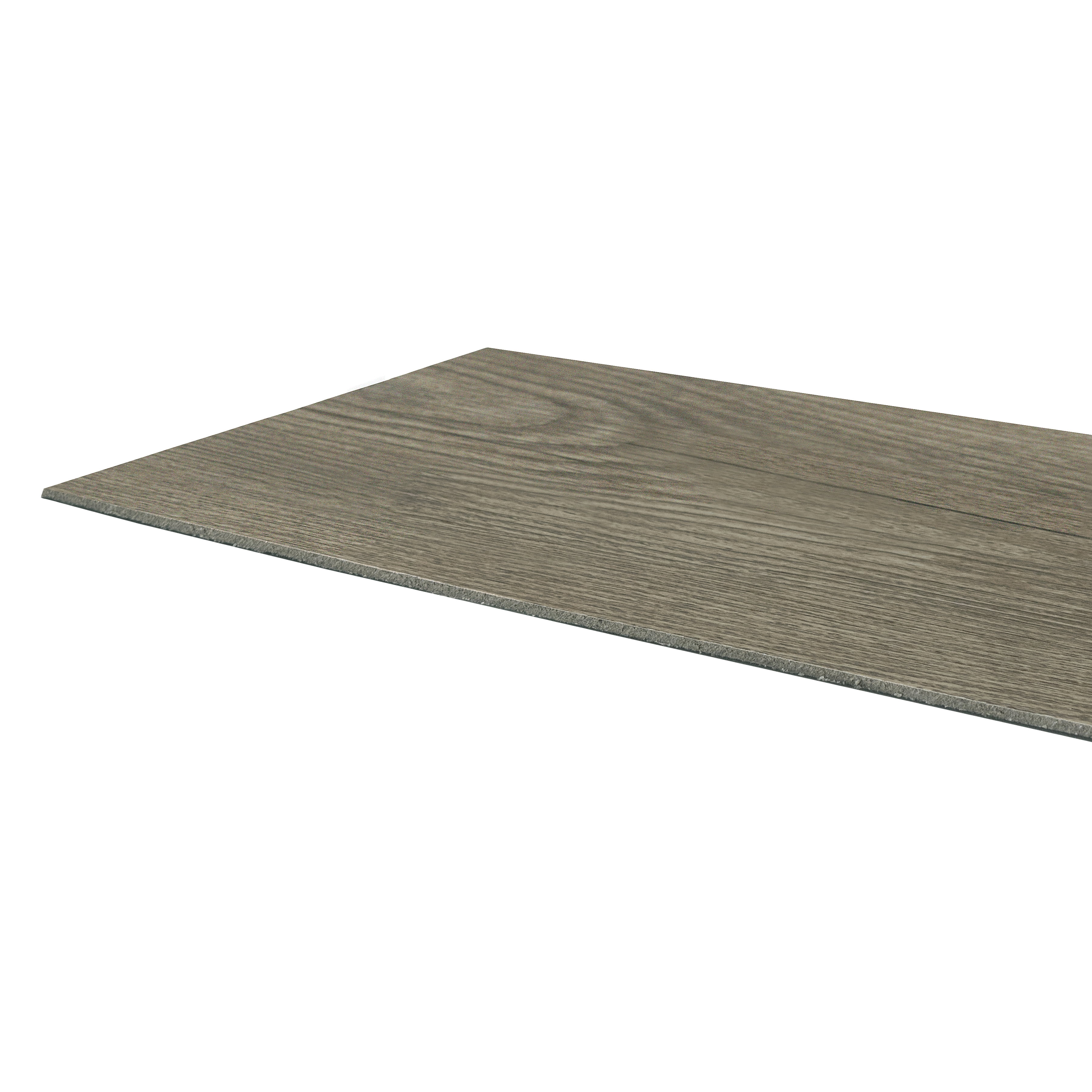 Achim Portfolio 6"x36" 2.0mm Peel & Stick Vinyl Floor Planks 10 Planks/15 Sq. ft. Barnwood (Brown)