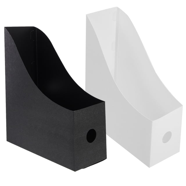 unbranded 2Ud Soporte Para Revistas Y Archivos En Polipropileno Duradero Para Uso Diario En Casa