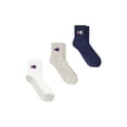thumbnail image 7 of Champion Men’s Ankle Socks 6 Pack – Half Terry Cushion, Moisture-Wicking, Arch Support, Stretch Comfort, Sizes 6–12.5, 7 of 7