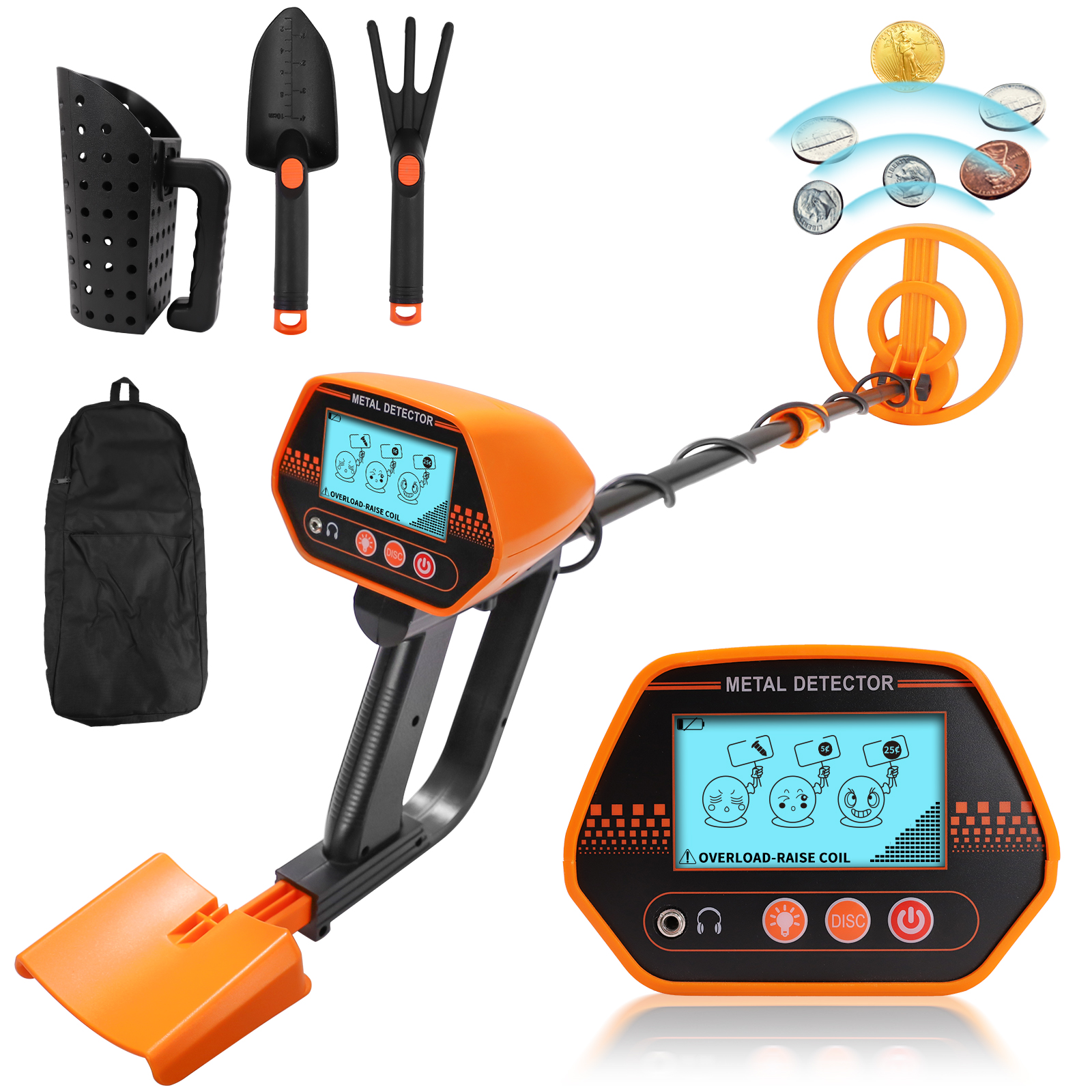 Voilamart Metal Detector for Adults Professional, IP68 Waterproof Metal