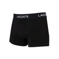 thumbnail image 3 of Lacoste 5 Pack Casual Trunks, Black, 3 of 6