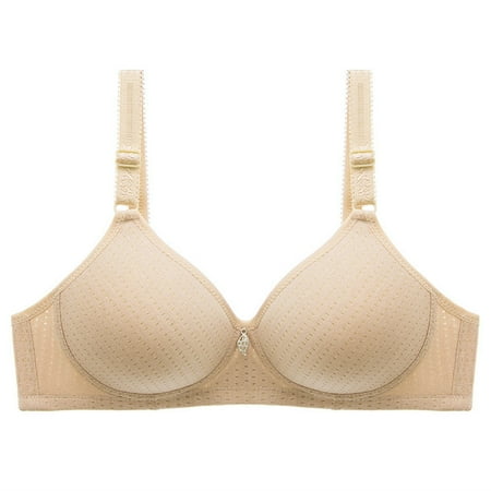 

RPVATI Women Comfortflex fit Full-Coverage Bra Wireless Push Up Bras Soft Wirefree T-Shirt Bra