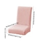 thumbnail image 3 of Fundas De Silla De Poliéster Protectores de mesa y sillas de comedor elásticos de un pack elástico de forro polar engrosado para la mesa y silla en rosa, 14,96-17,72" JASKFLY, 3 of 8