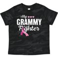 thumbnail image 3 of Inktastic Breast Cancer Awareness My Grammy is a Fighter Boys or Girls Toddler T-Shirt, 3 of 5