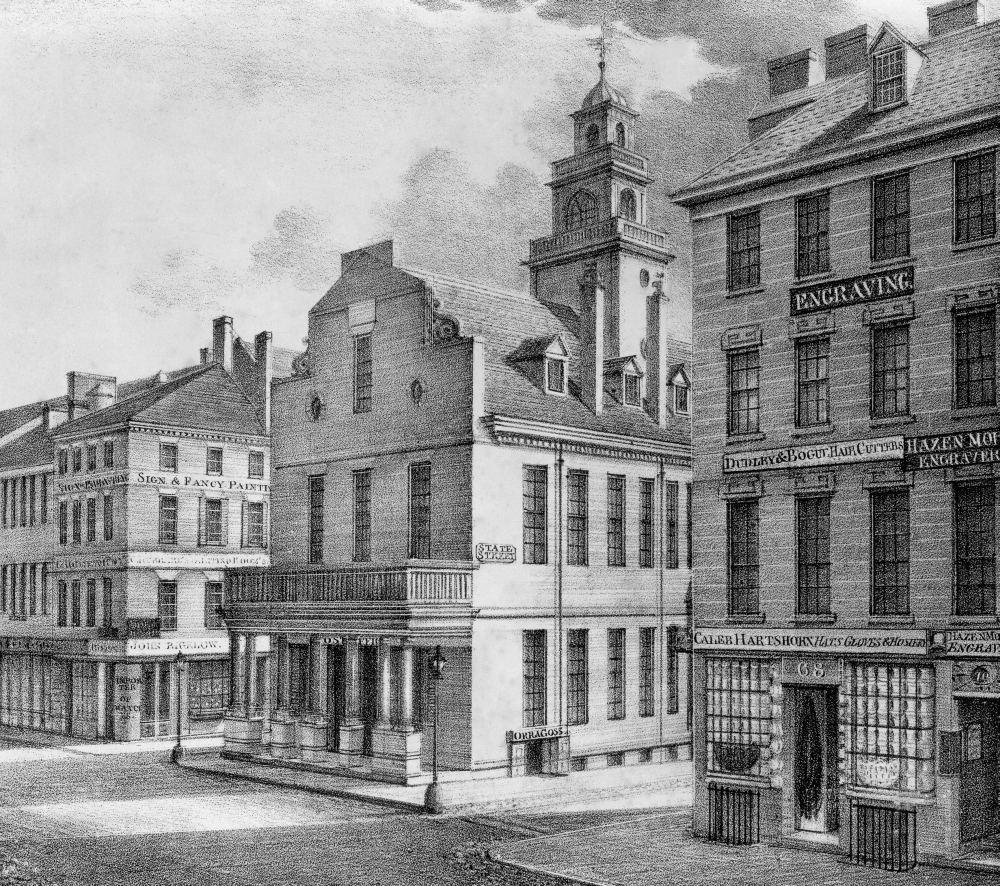 Mid19thCentury Boston Poster Print by Science Source