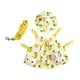 thumbnail image 2 of Conjunto de correa y arnés de chaleco de conejo, minivestido, collares transpirables, ropa de para ardilla, Animal pequeño, erizo, hurón Amarillo Yinane Arnés de conejo, 2 of 3