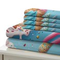 thumbnail image 5 of 3D Ice Cream Printed Comforter Cover Set Children Adult Unique Design Bedding Set Bedroom Decor,Queen (90"x90"), 5 of 5