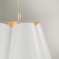 thumbnail image 3 of Capital Lighting 355441RE Maeve 27" Wide Pendant - Matte Brass / White, 3 of 7