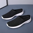 thumbnail image 3 of Dakaela Mens Slippers Casual Clog House Shoes Comfort Slip on Walking Mules Mesh Breathable Flats, 3 of 6