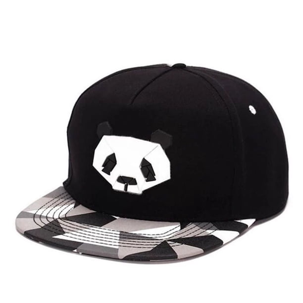 Gorra de béisbol Pandas Anime Snapback Hat de algodón 55-60 cm