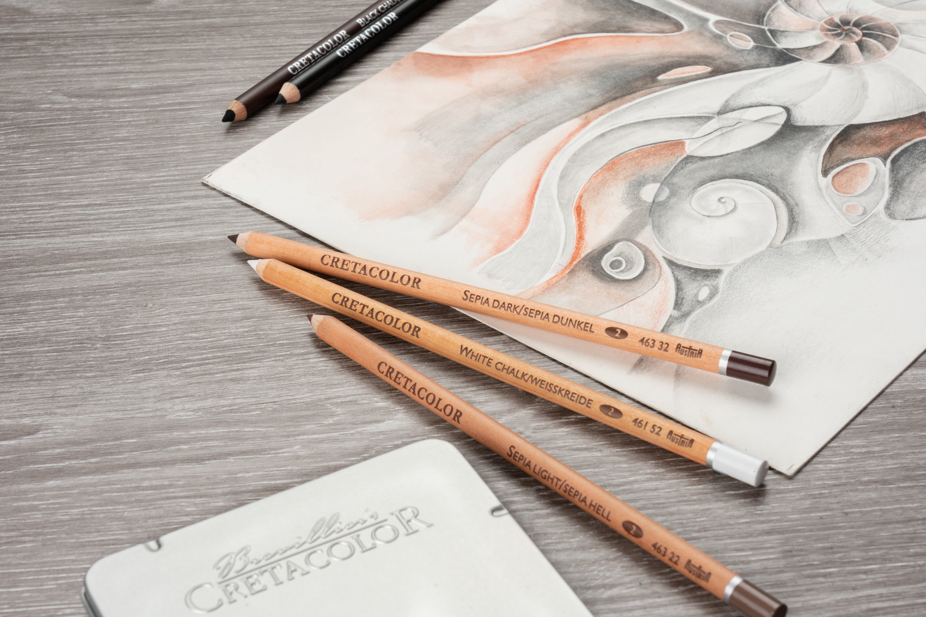 Cretacolor Artino Drawing Set, 10 Pieces