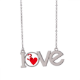 thumbnail image 1 of Aimer Jupiter Coeur 3 Poker Amour Collier Pendentif Bijoux, 1 of 3