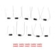 thumbnail image 1 of Kit surtido de diodos rectificadores de 200 piezas, diodo de 10 valores 1N4001~1N4007,1N5817~1N5819, surtido de transistores de silicio, baja fuga y caída de voltaje directo EOTVIA No, 1 of 8