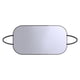 thumbnail image 2 of Parasol del parabrisas del coche 55x31 pulgadas Papel de aluminio plegable Sombrilla reflectante de la ventana delantera con ganchos antirrobo Ajuste universal Bloque de calor Protección UV gris, 2 of 7