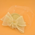 thumbnail image 3 of Fascinator Hat Veil - Bowknot Hair Clip Fascinator Fascinator, 3 of 6