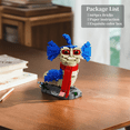 thumbnail image 4 of Worm Monster Building Block Toys Set Fantasy Film Figure Set Compatible with Lego, Creative Horror Toys for Film Fans Kids, 4 of 7